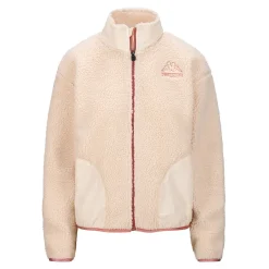 Sudadera Kappa Felax Blanco/Rosa