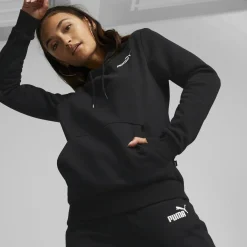 Sudadera Puma ESS+ Embroidery Negra