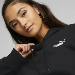 Sudadera Puma ESS+ Embroidery Negra