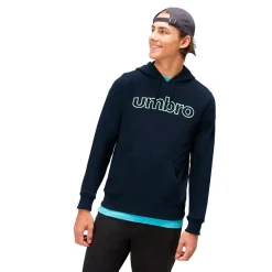 Sudadera Umbro Linear Hoodie Azul Marino