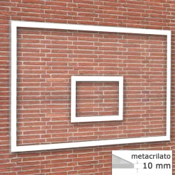 Tablero Baloncesto Metacrilato 10mm
