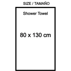 Toalla Microfibra Max Sports Bali 130x80cm Gris