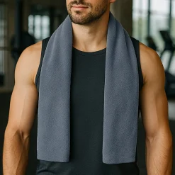 Toalla Microfibra Maximpro Lombok 130x80cm Gris