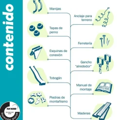 Torre Kiosk XL con Columpio