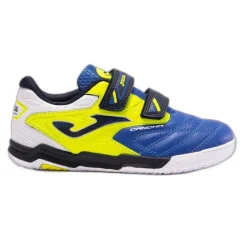 Zapatilla Joma Futbol Indoor Cancha Royal/Amarillo Flúor